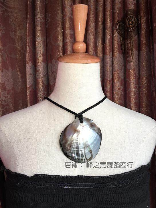 Hawaiian Hula Show Costume Accessories Tahitian Hula Shell Necklace MOTHER OF PEARL