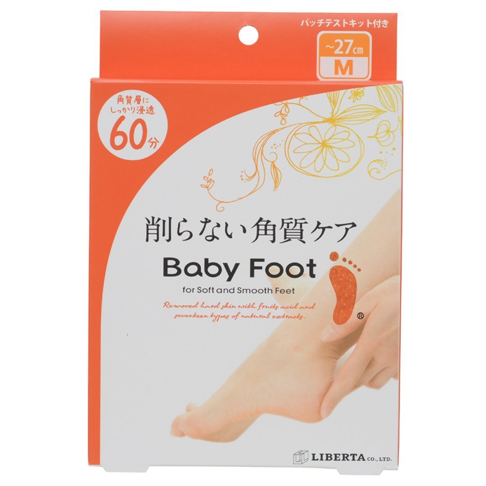 Baby Foot 简易足膜60分钟型/M码 1盒