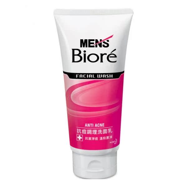 MEN's Biore 男性专用抗痘调理洗面乳  100g台湾官网直邮进口