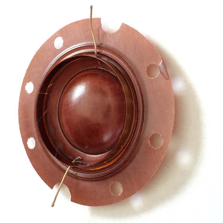 50W Tianma Zhenmei tweeter concave convex 52mm broadcasting diaphragm sound film coil 25 100W universal 8-16 Euro