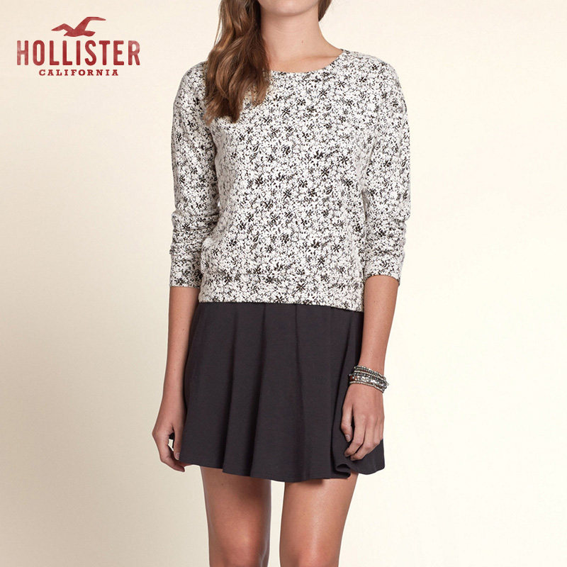 Hollister Arrow Point 提花图案运动衫 女 83649