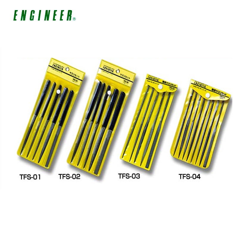 Japanese ENGINEER engineer file set TFS-01 TFS-02 TFS-03 (5 pieces)