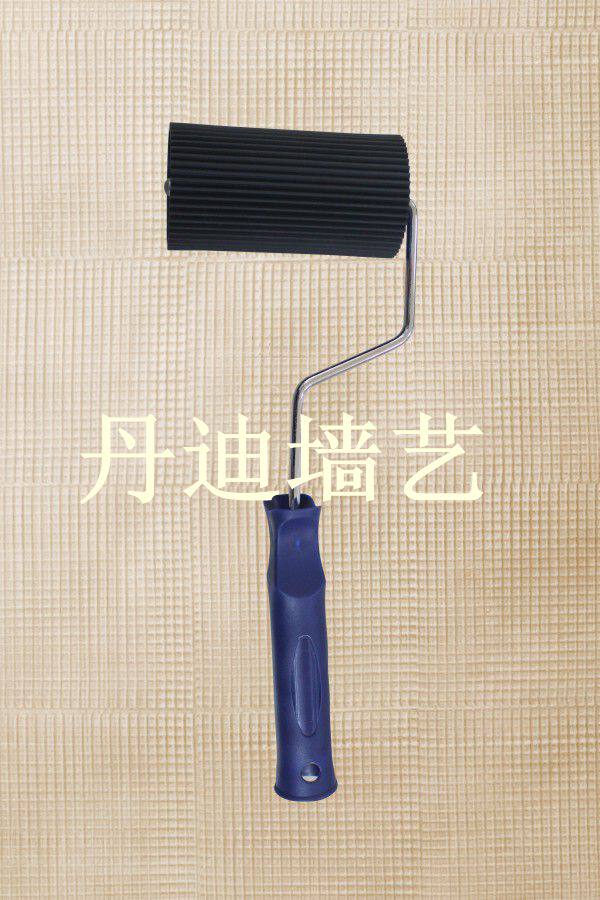 Dandy 4 inch horizontal texture paint roller diatom mud tool art texture wall film tool art roller 01B