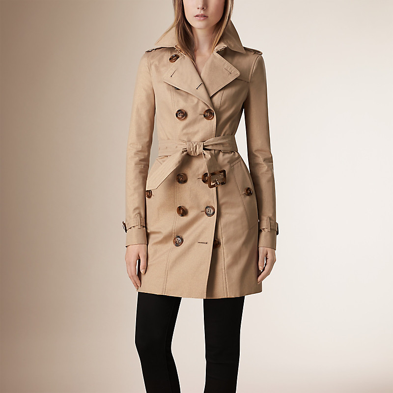 BURBERRY/博柏利金属质感功能性棉质 Trench 风衣 39942281