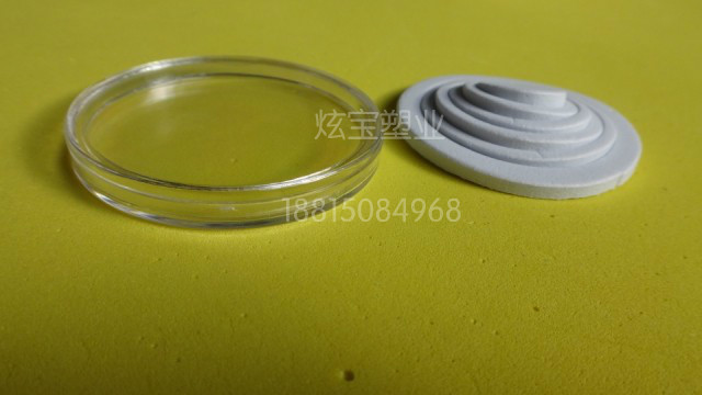 Acrylic Round Cartridge Inner Mat Adjustable Foodie 1 Yuan 5 Yuan Commemorative Coin Silver Yuan RMB10  coins coin collection box