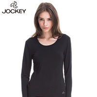 Jockey Bà cotton phương thức thoải mái đáy áo ấm tops mùa thu quần áo cơ sở màu rắn coat ao giu nhiet lot nhung