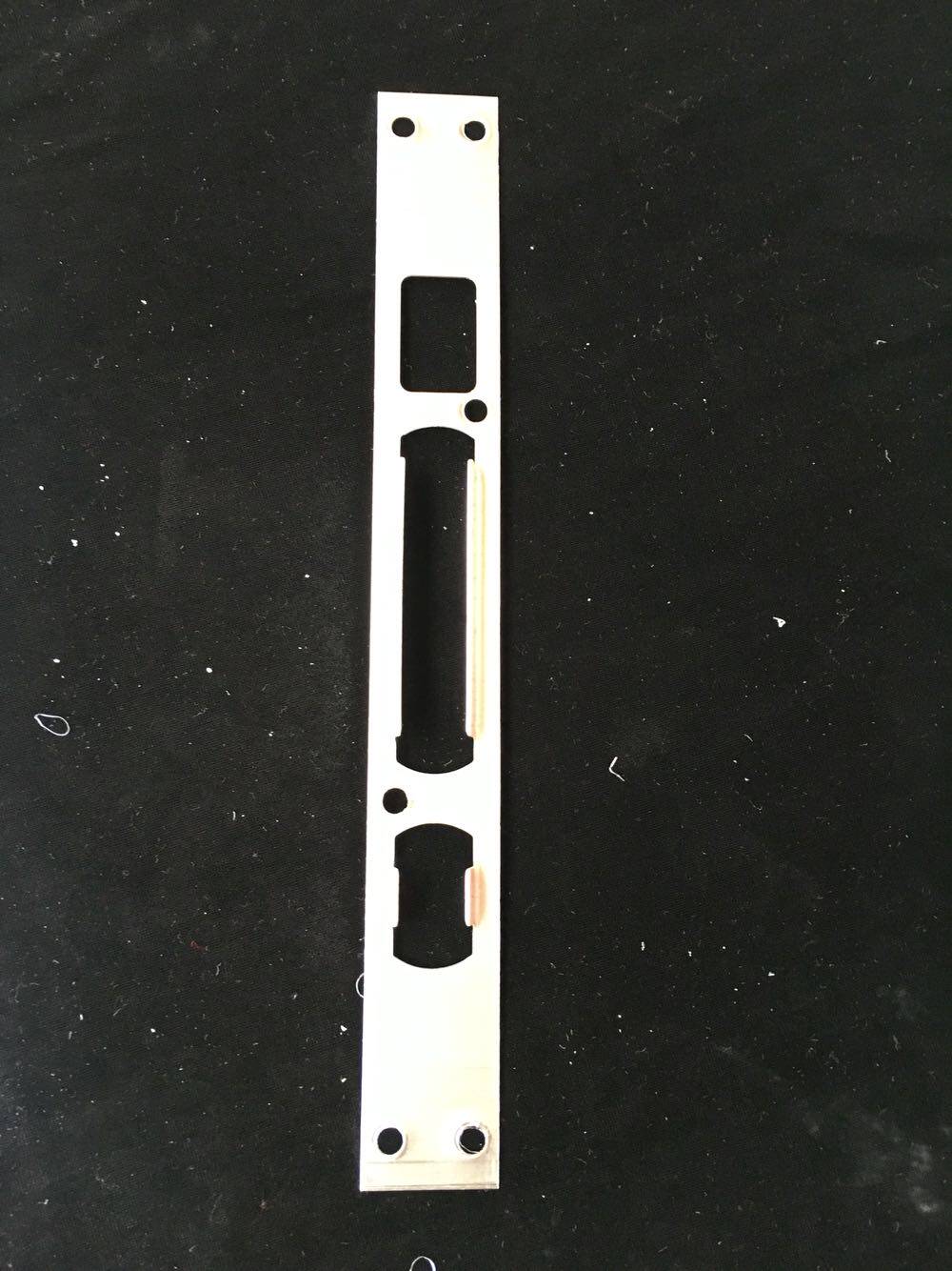 Square head lock body decorative sheet door frame decorated with sheet lock pointing sheet stainless steel material size 260 * 30