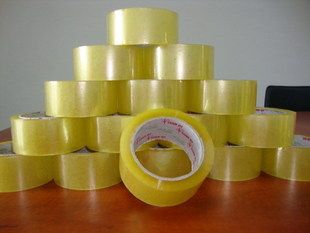 Transparent tape sealing tape Courier tape 6CM meat thickness 2 5CM Jianghu Huhui Anhui whole case