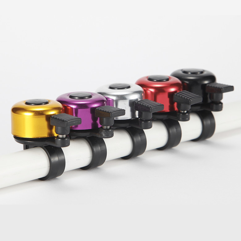 Bicycle Thumb Bell Color Plane Bell Mini Warning Small Bell Horn Colorful Aluminum Bell