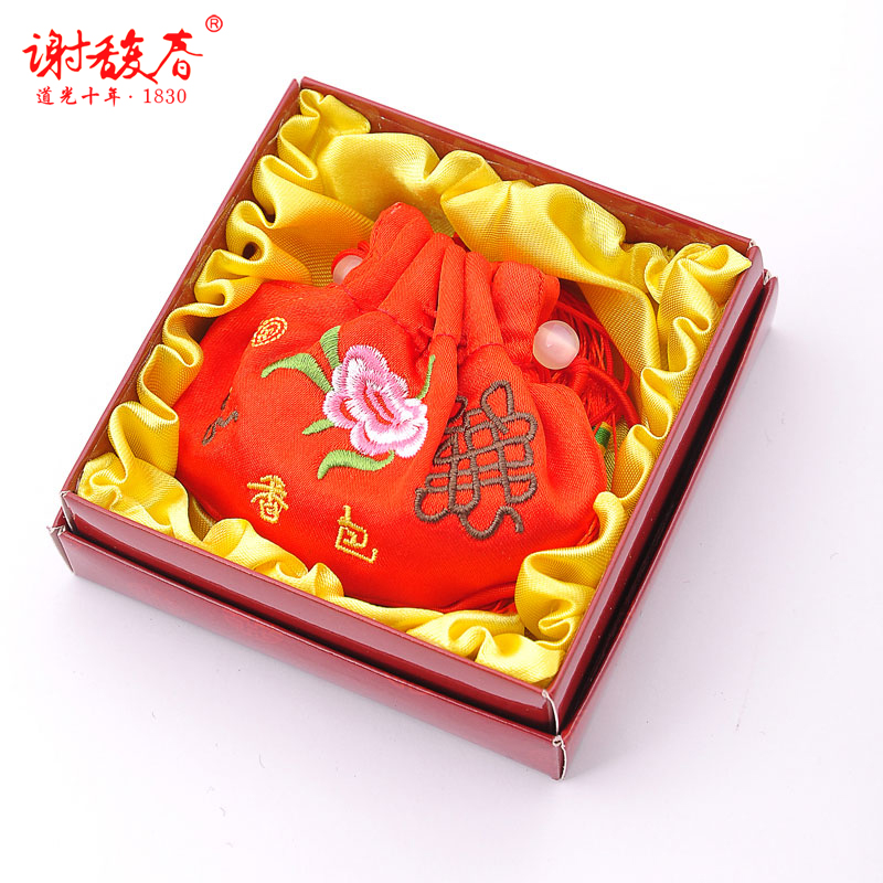 谢馥春旗舰店 正品 传统古典香包 28元/个 16克 四色可选 可开口