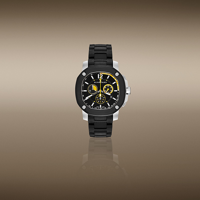 Burberry博柏利 英伦风尚BBY1106 47MM计时腕表 39270861