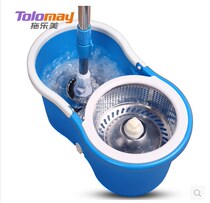 Tolome Rotary Mop Handle Press Mop Floor Mop Head Mop Mop Rod Good God Mop Bucket Rotation