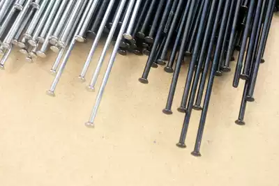 DT 14g 1 8 2 0mm custom length black silver straight pull spokes mountain bike road