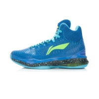 Li Ning đích thực mùa thu nam mới vòng cung thế hệ thứ hai giảm xóc bóng rổ giày thể thao cao cấp ABAK027 giày bóng rổ curry