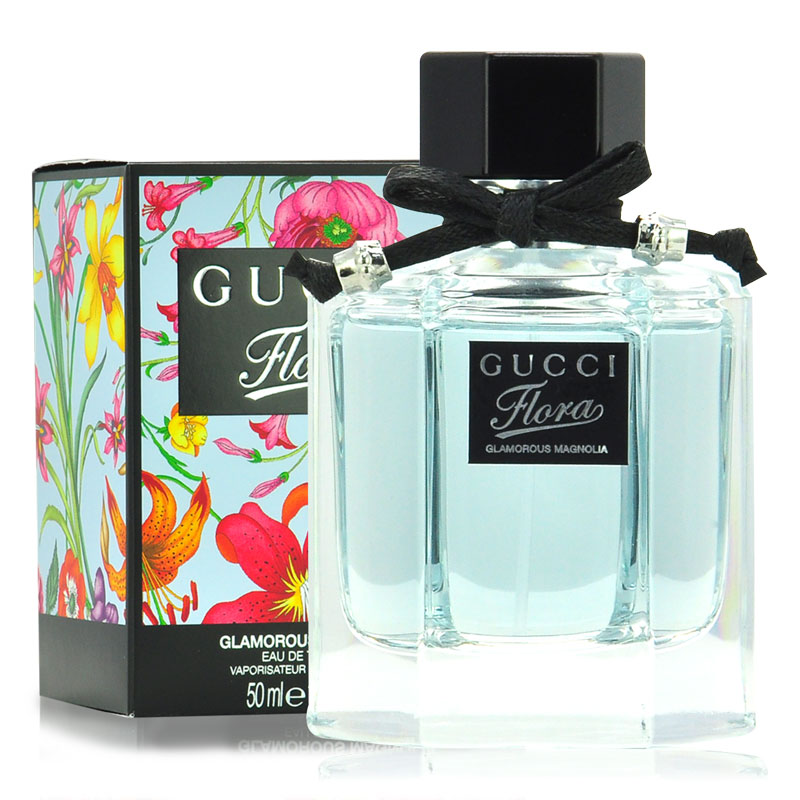 Gucci/古奇Flora Glamorous Magnolia EDT 女士淡香水喷雾50ml