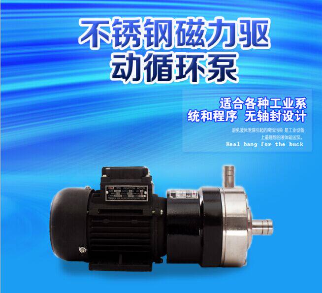 Shanghai 20CQ-12 stainless steel magnetic pump magnetic circulating pump no leakage corrosion resistant pump acid and alkali chemical pump