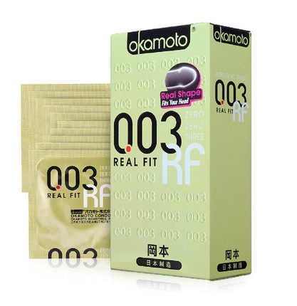 冈本003安全套黄金超薄10只装无储精囊超贴身安全套成人 用品 wd