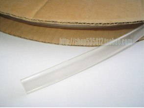 High quality heat shrinkable tube DIY wire and heat shrinkable tube for banana plug transparent color straight 15mm