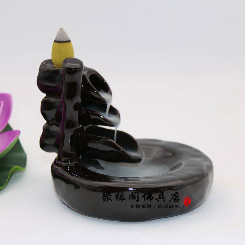 Ceramics Festival High-turn-back Tower Incense Stove Casual View Smoke Incense Stove Creative Incense Stove Home Lavender Stove Pendulum