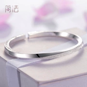 Jane bạc bạc 999 bạc vòng đeo tay nữ sterling bạc mở bóng bạc vòng đeo tay món quà ngày valentine cho bạn gái