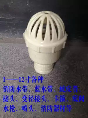 2 2 2 5 3 4 6 inch plastic steel ABS bottom valve cage flower basket shower head water pump check valve copper plastic Iron oil tank