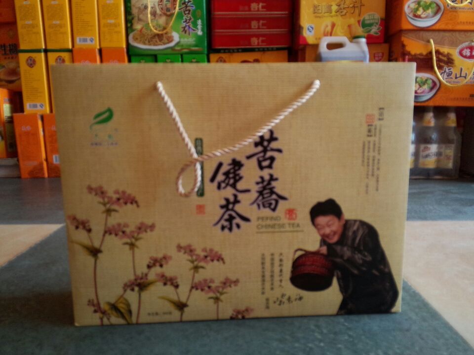 Shanxi Datong special product Liuyun Tianhongyuan tartary buckwheat health products have a monopoly of preserved apricots