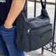 Túi xách nam vải canvas nam giản dị túi đeo vai chéo túi chéo cơ thể cắt ngang đơn giản A4 đa chức năng Túi Messenger túi xách hàng hiệu Túi của con người