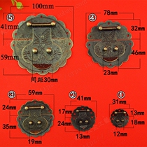 Flower and Bird (lock buckle) special wooden jewelry box jewelry box wooden box accessories black box buckle