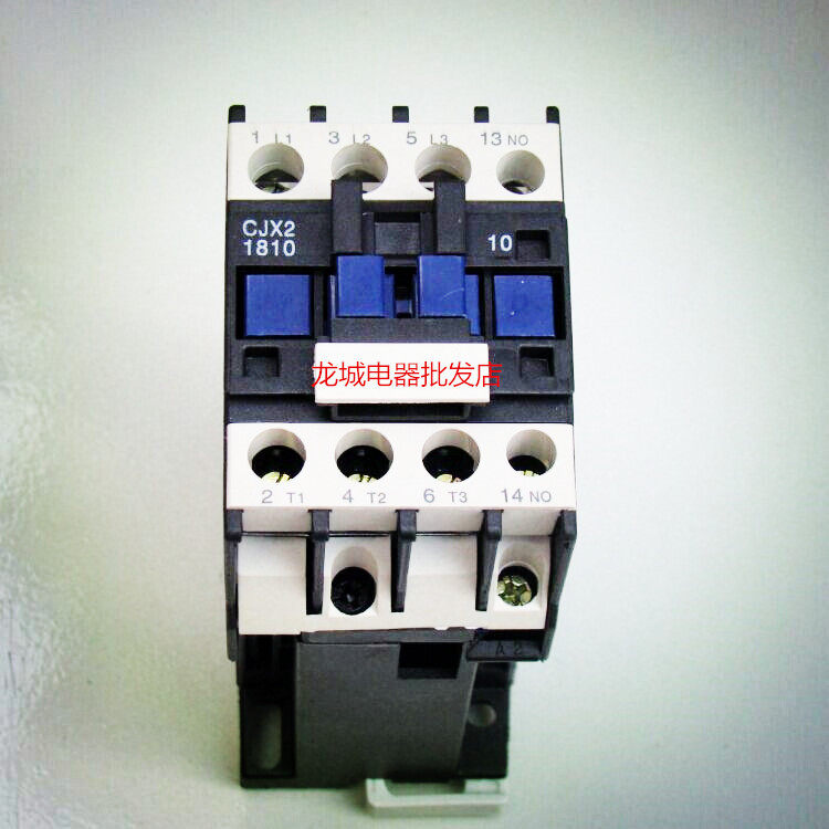 People's DC contactor CJX2-1810 1801 DC12V24V36V48V110V220V thickened silver point