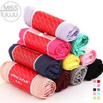 New summer Korean version of Super-hanging elastic pants Womens Ice Silk nine-point thread slim leggings tight leggings women