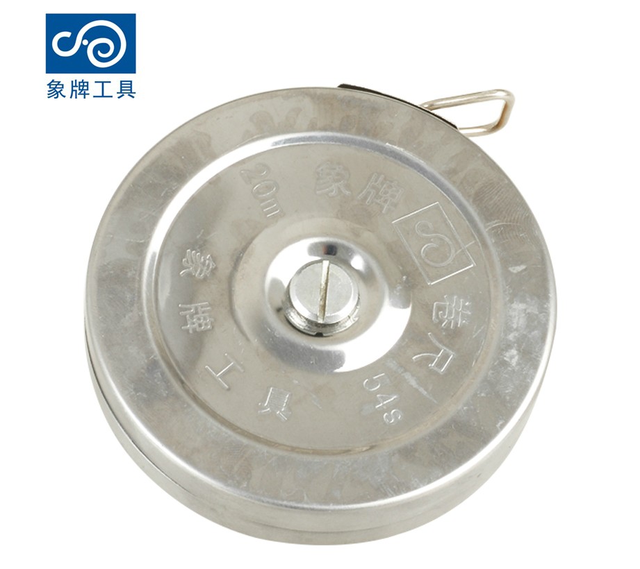 Elephant brand roll ruler Stainless steel metric waterproof disc hand-held steel ruler 10 meters 50 meters Stone special meter ruler measuring ruler