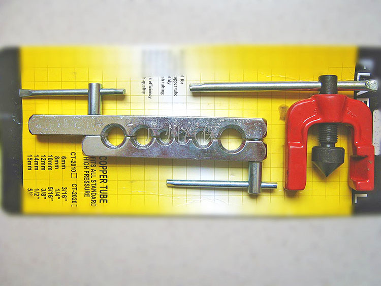 Copper Pipe Chamberler Expansion Pipe Expander Flared Horn Air Conditioning Car Fridge Refrigeration Repair Tool