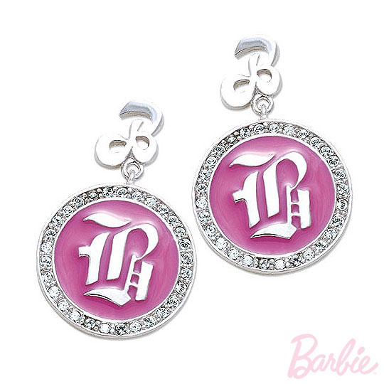 【Barbie】摇滚乐团LOGO耳环 PayEasy官网直邮