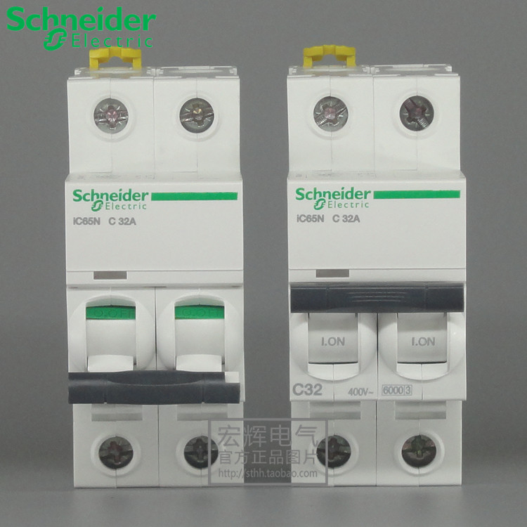 Schneider Acti9 circuit breaker IC65N air switch 2P 25A 32A A9F18232 A9F18225