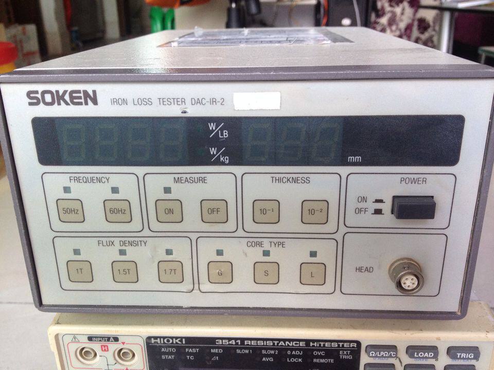 Jiucheng New Japan SOKEN direct reading iron loss tester DAC-IR-2 monolithic tin steel sheet tester