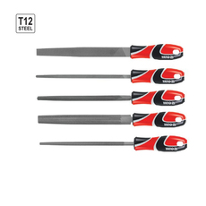 Ножовка 易尔拓工具三色柄钢锉平板四方形三角木工锉刀yt-6233 6229 6234