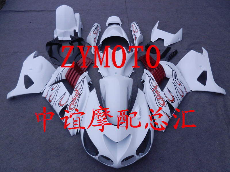 Suitable for ZX-14R 06-07-08-09-10-11 year ZZR1400 full car shell FAIRING surrounded