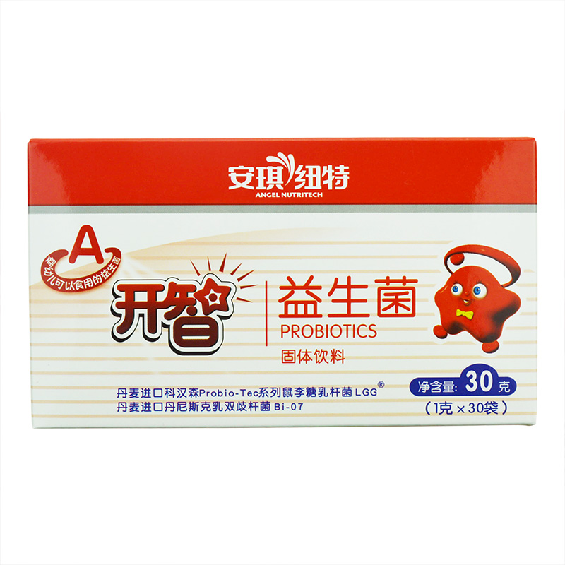 安琪纽特 开智益生菌固体饮料 1g*30袋 婴幼儿童益生菌冲剂