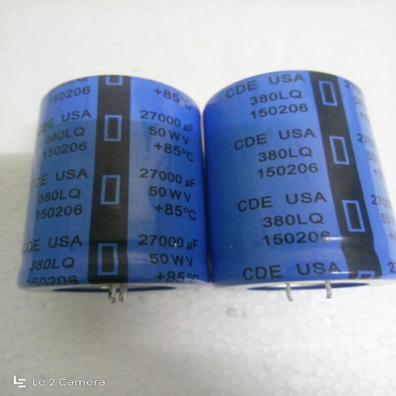 Electrolytic capacitor CDE50v22000uf50v18000uf35v22000uf35v18000uf