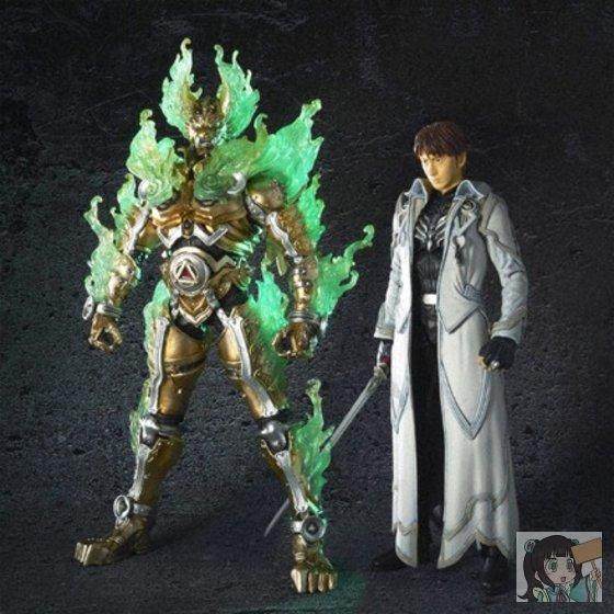 现货万代sic 魔戒可动garo 02 牙狼黄金骑士烈火炎装魔导火