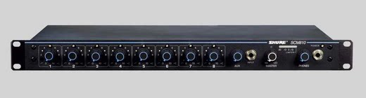 SHURE SCM810 Automatic Meeting Mixer Schur 8 Way Mixer Schuler Conference Microphone Mixer