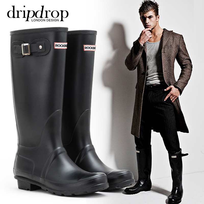 men's fashion rain boots