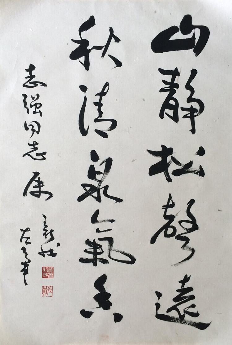 Famous contemporary calligrapher Fei Xinwo calligraphy handwritten manuscript on the left wrist Authentic calligraphy and painting collection of famous masters - Taobao