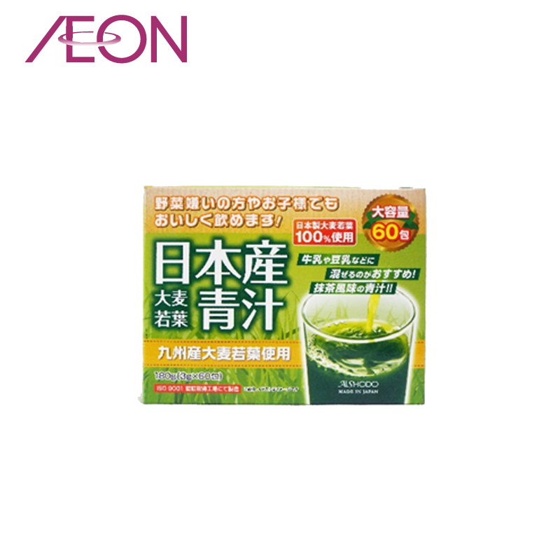 【AEON】日本爱妆堂日本产大麦若叶青汁　3ｇ×60包