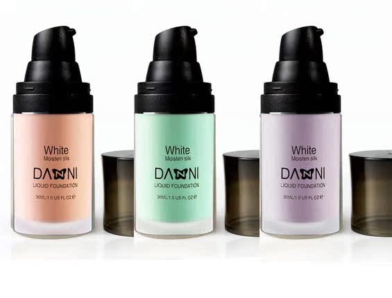 DANNI丹妮柔亮润颜丝质粉底液30ml 自然遮瑕无痕裸肌 BL717#4色选