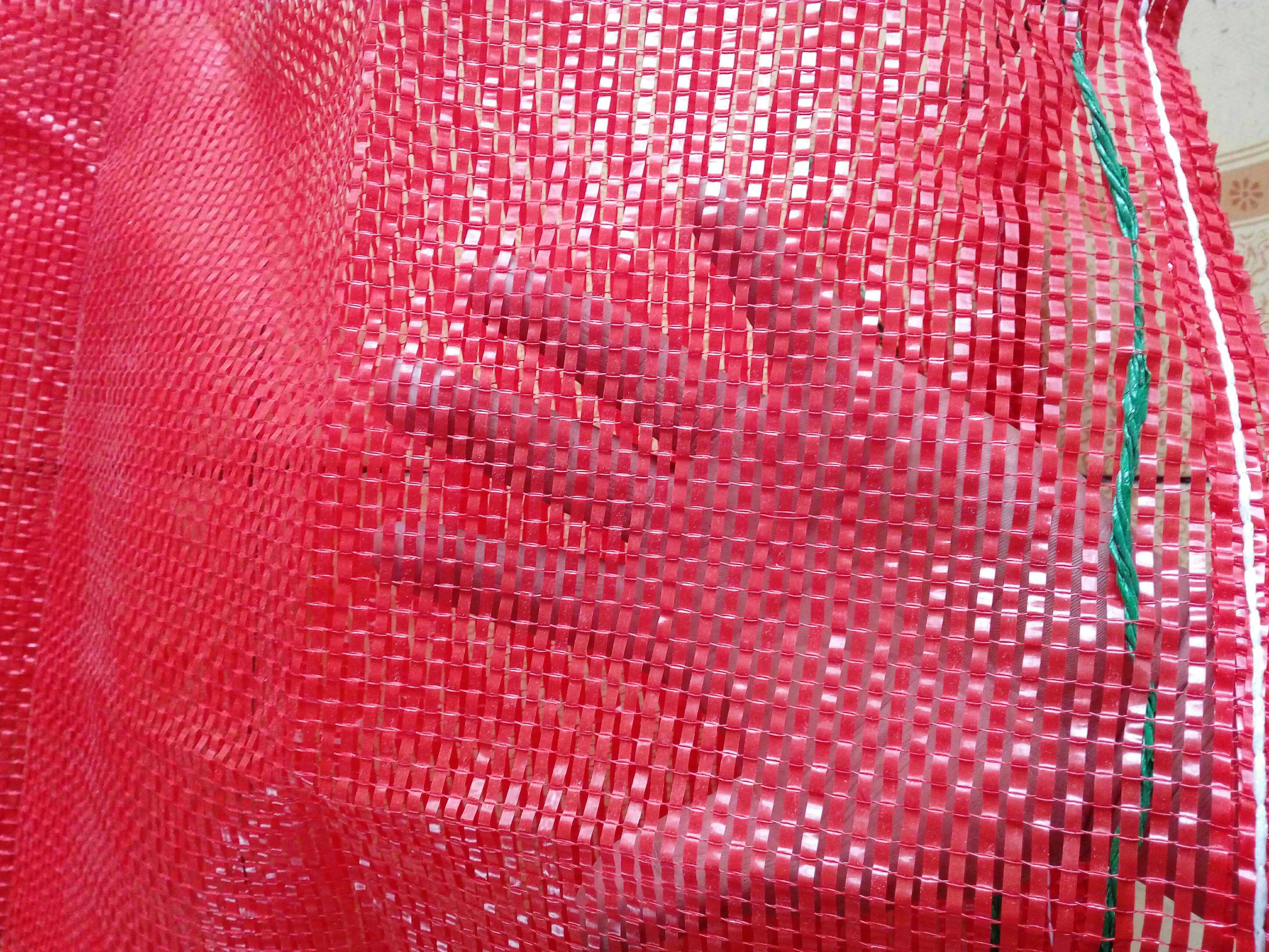 Manufacturer Direct Sale in large quantities Wholesale Various specifications Yellow Green Red Red Loaded Fruits Vegetable Garlic Mesh Bag Volume
