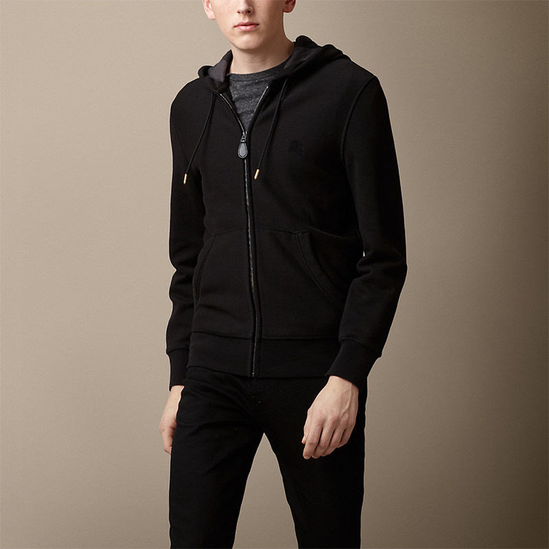 BURBERRY/博柏利平织棉质连帽上衣 39297461