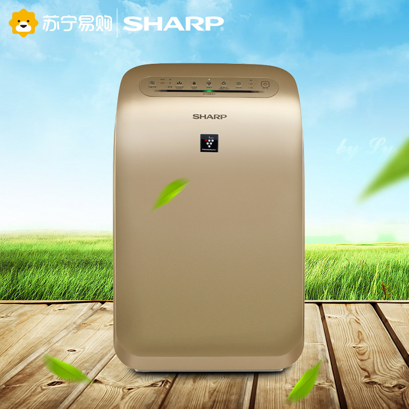 夏普空气净化器FU-WD20-N金色除菌除尘除二手烟