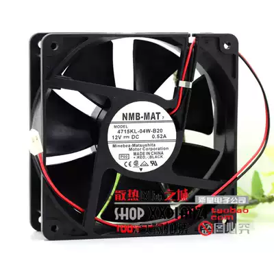 Original THEN 4715KL-04W-B20 12038 12V 0 52A two lines and large air flow cooling fan