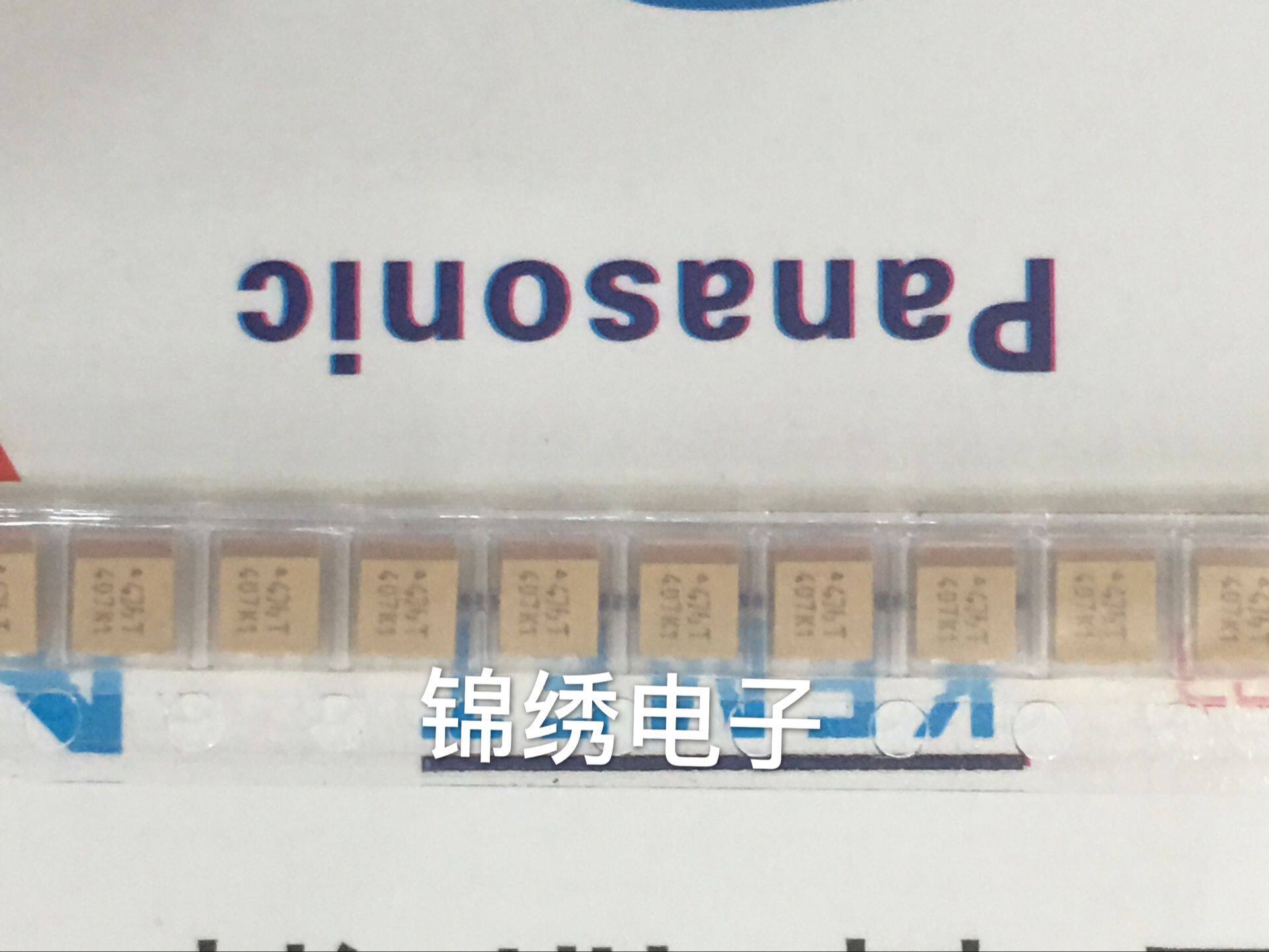 Tantalum capacitive AVX yellow 6032 1812 TAJC476K050RNJ 50V 47UF C type 10% 476T